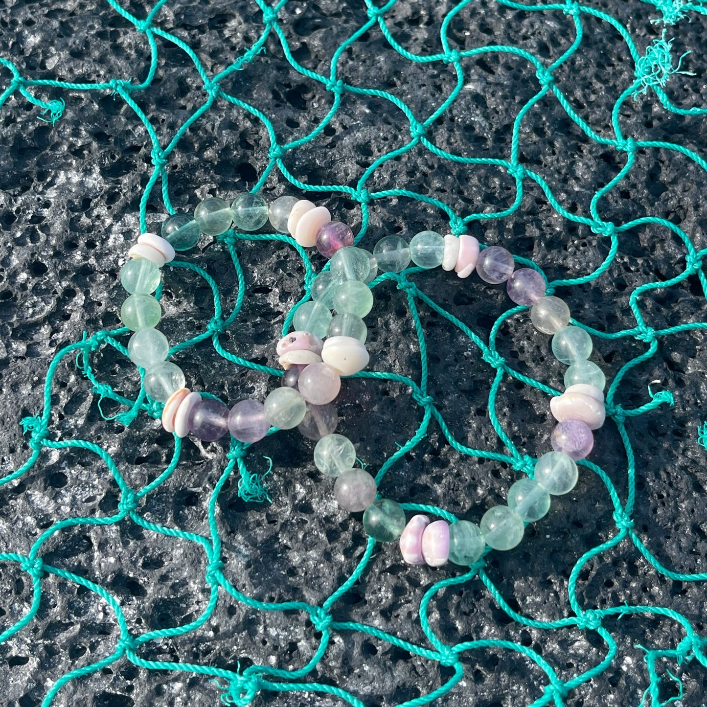 Fluorite Stretch Bracelet