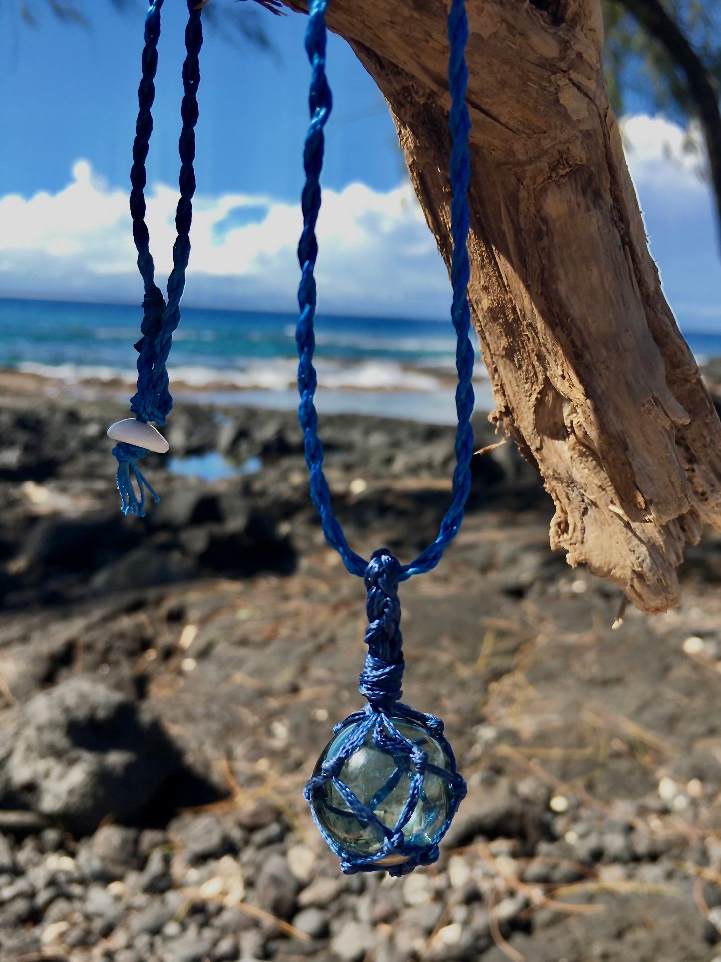 Glass “Buoy” Necklace