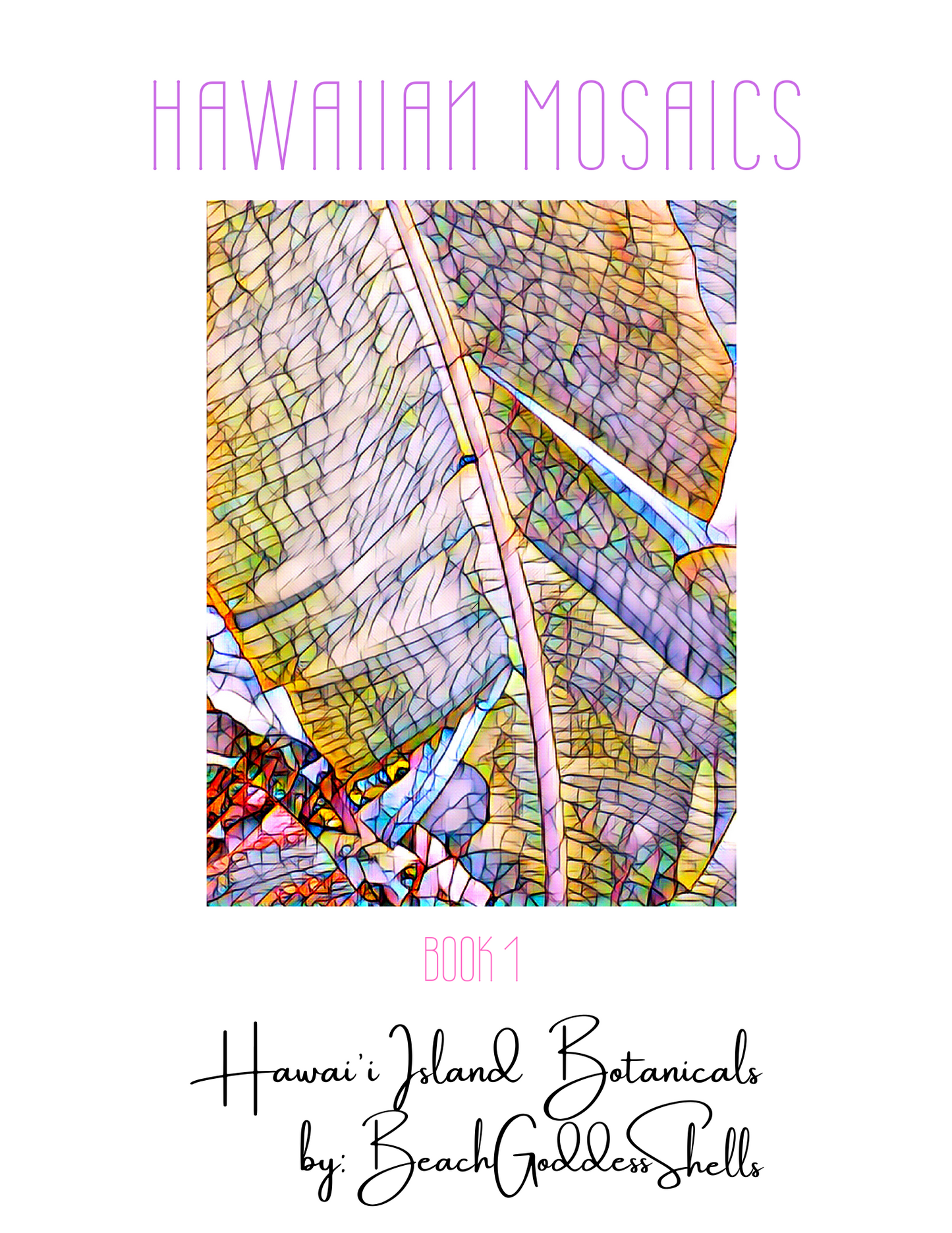 Hawaiian Mosaics - All Ages Coloring Pages