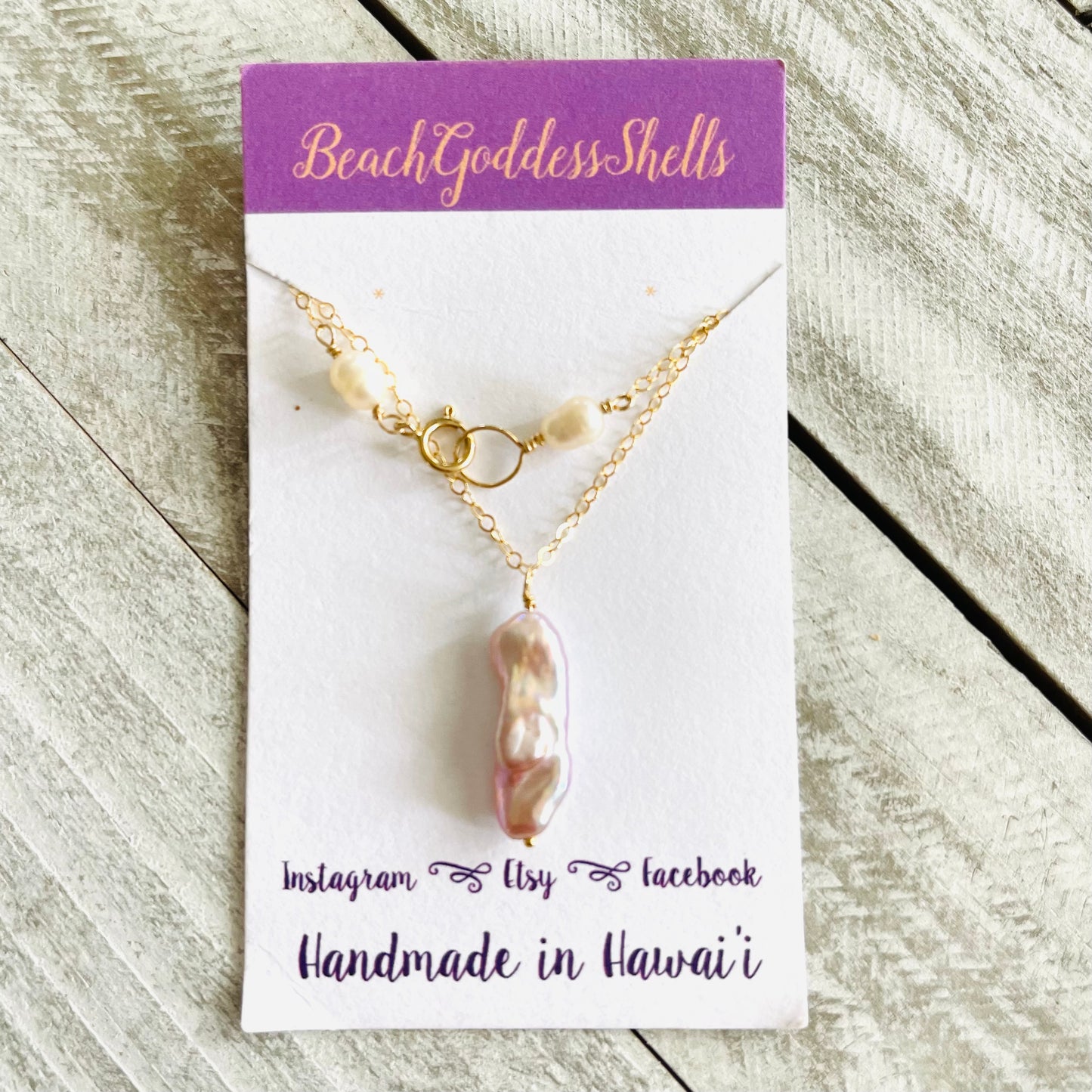 KESHI Pearl Dainty Necklace
