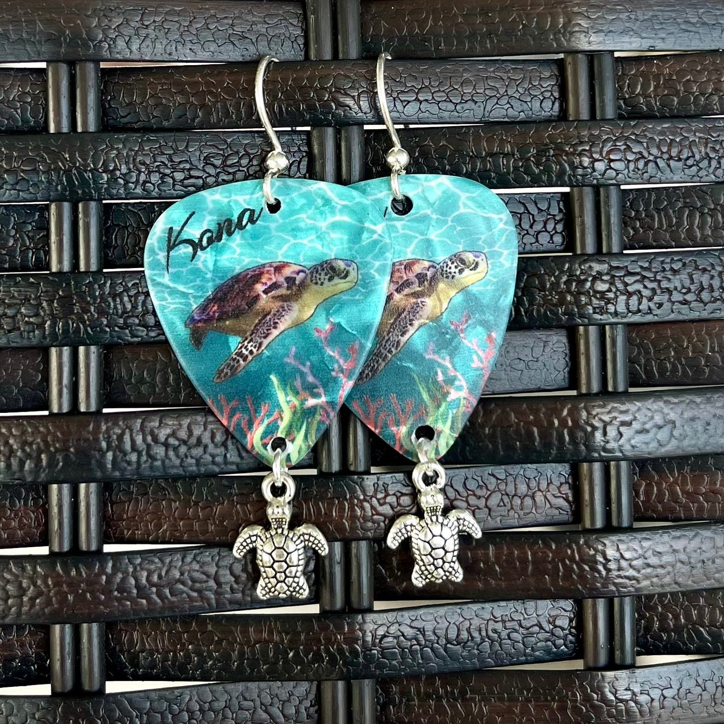 ASSORTED Fun in the Sun Guitar Pick Earrings