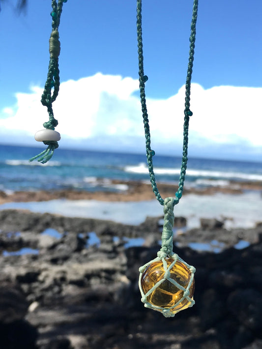 “Buoy” Glass Float Necklace
