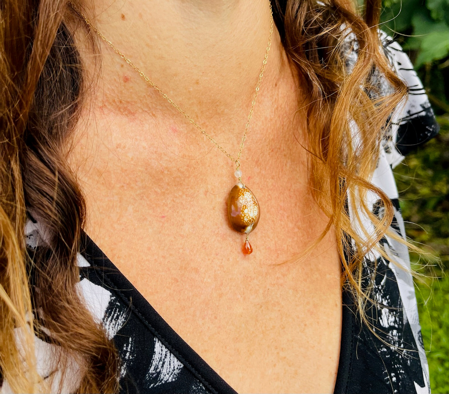 Cowry Shell Pendant