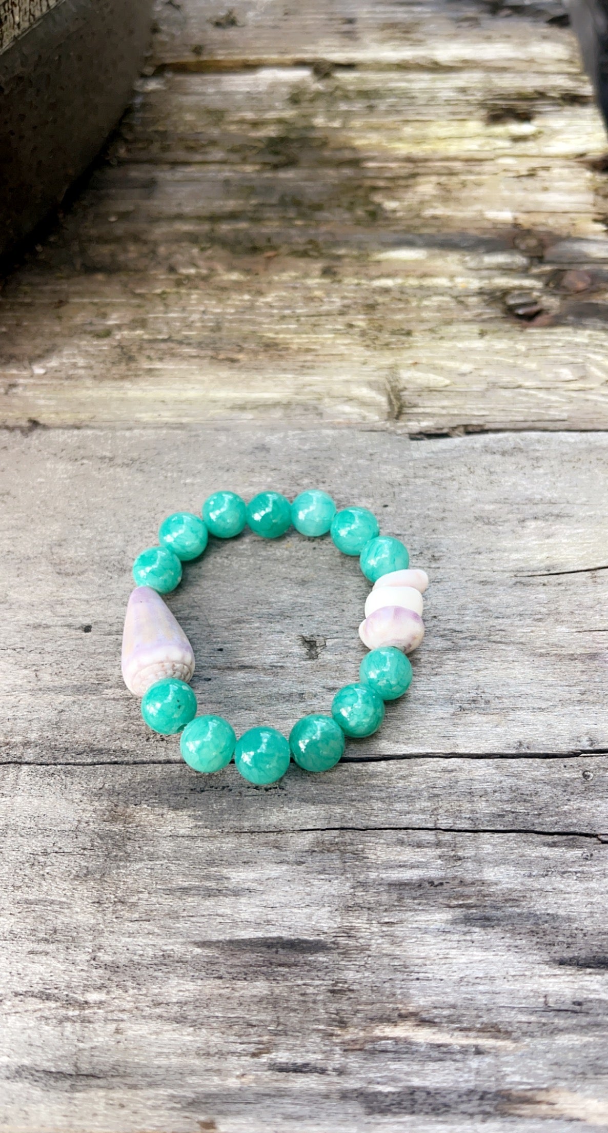 Jade Stretch Bracelet - Kids Size